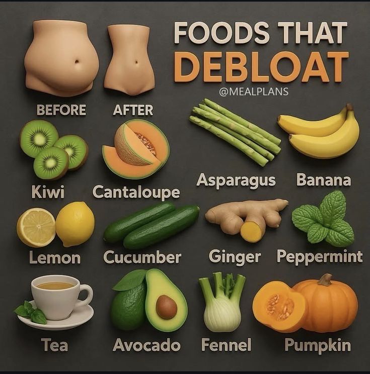 Debloating Foods