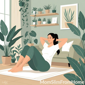 Mom Slim From Home Logo